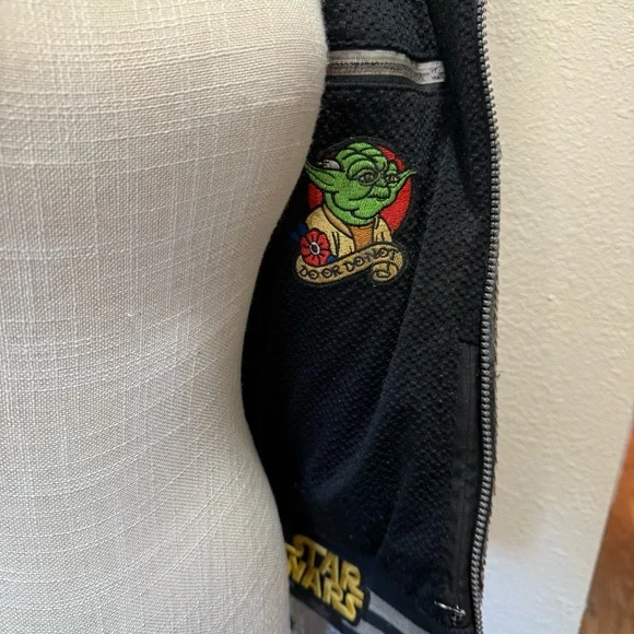 Star Wars - Stardust Love - Save The Lars - Silver Sequin Jacket w/Faux Fur Hood - Picture 12 of 17